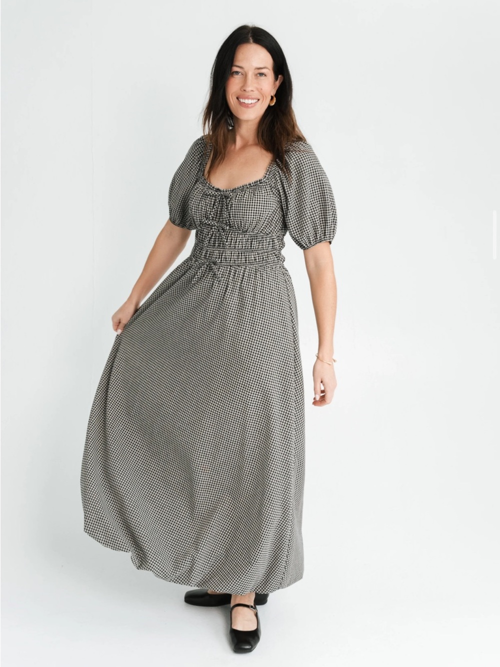 Noelle Gingham Dress